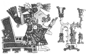 Xochiquetzalli, códice Borgia Xochiquetzalli, códice Borgia